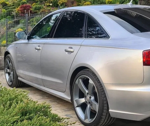 Audi A6 cena 75500 przebieg: 214000, rok produkcji 2015 z Krzeszowice małe 154